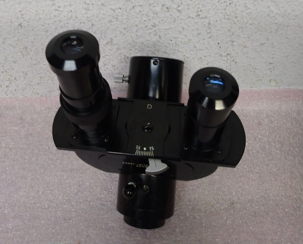 Vintage Ernst Leitz Wetzlat Microscope ( GERMANY )