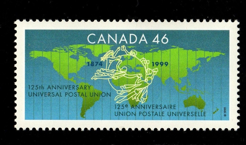 CANADA NO 1806,  UNIVERSAL POSTAL UNION, MINT NH