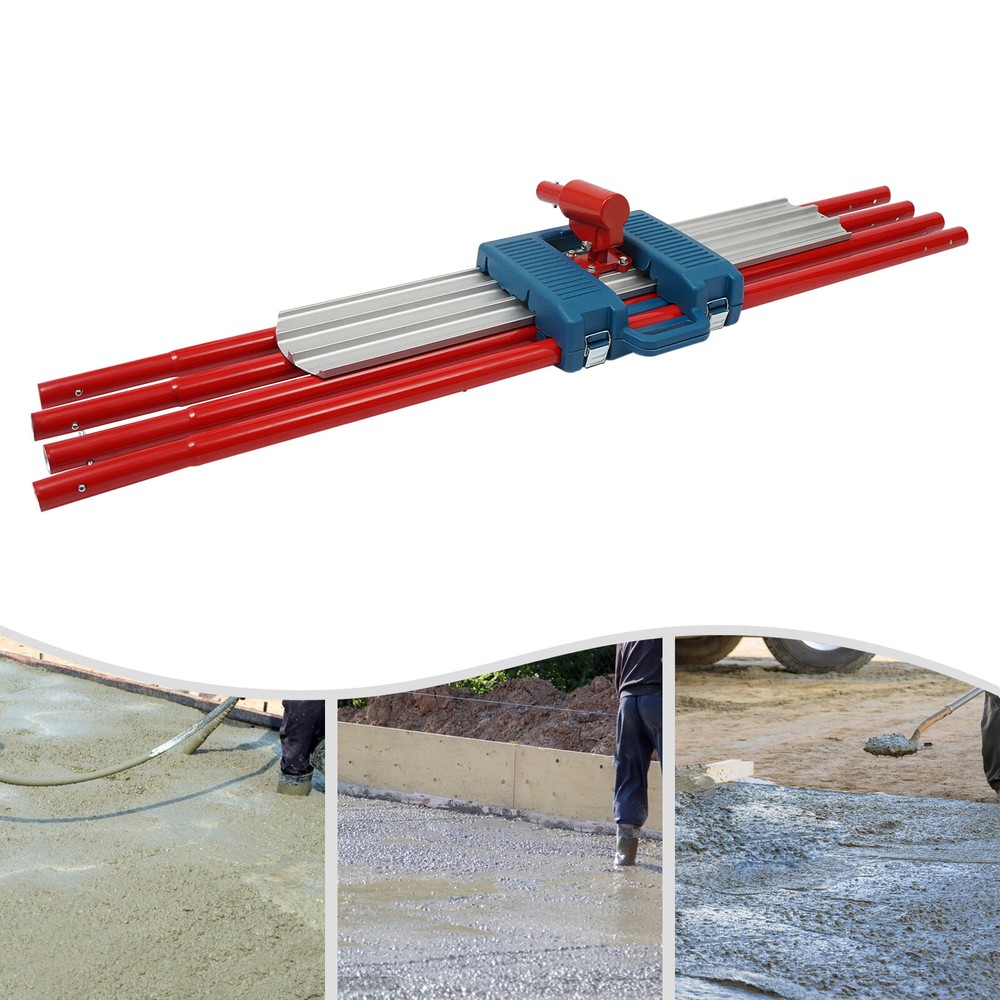 48"x8" Bull Concrete Float Concrete Tool Trowel Float With 4 x 71" Handles