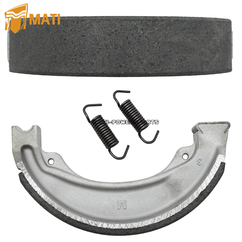 Rear Brake Plate Cover & Drum Hub Shoes Kit for Honda Recon 250 TRX250 1997-2023