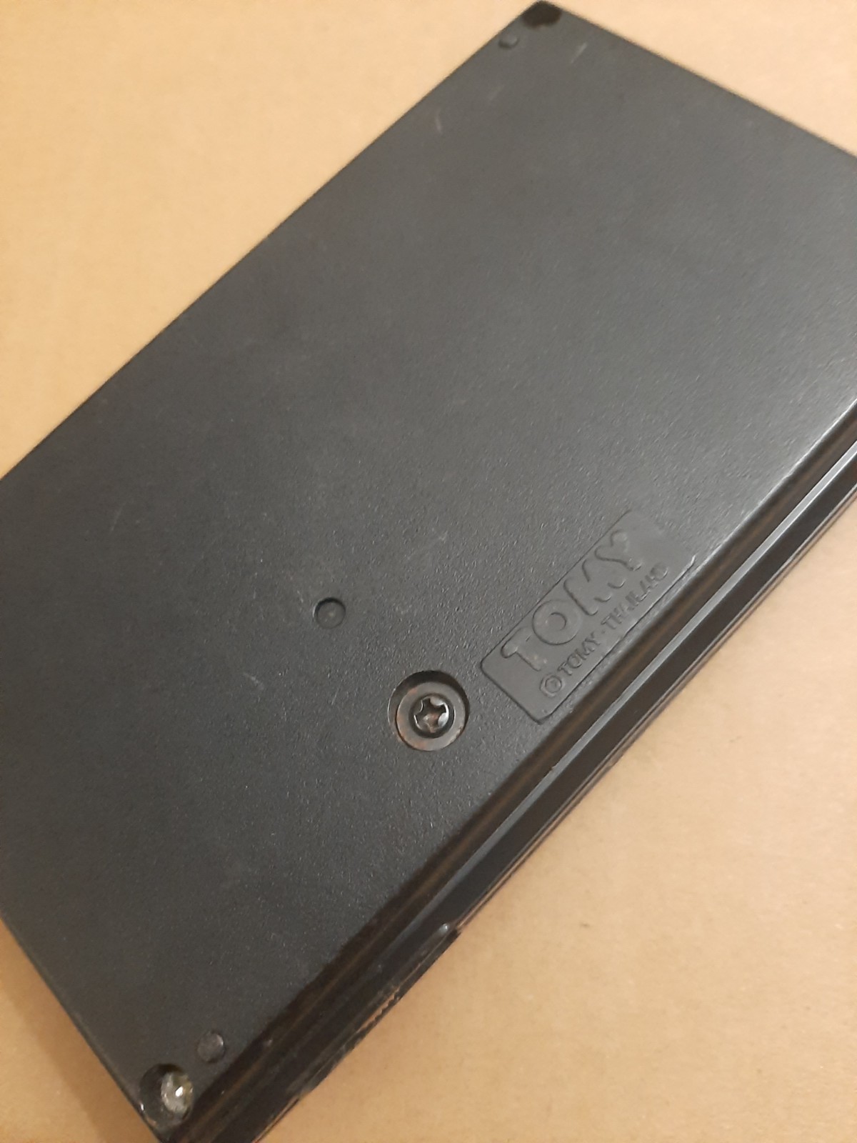 Vtg Tomy DESERT RACE Pocket Arcade Handheld Game