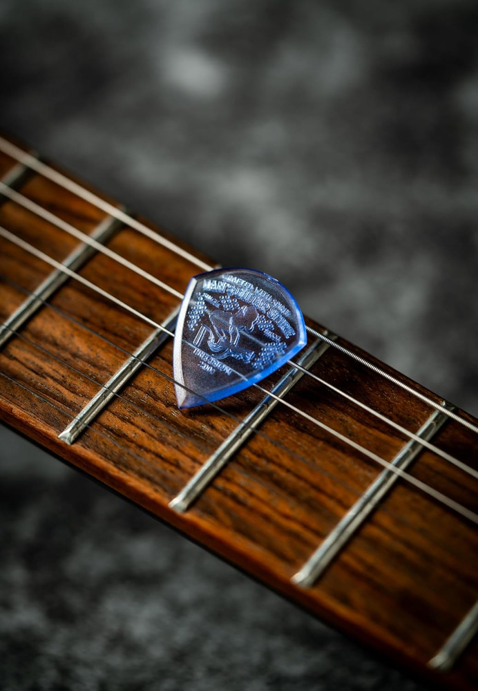 - Premium 2.00Mm Precision Pick - 5-Pack - Extra Heavy Premium Sharp Plectrums f