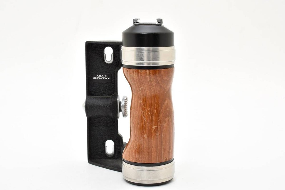 Pentax 67 Wooden Grip Medium Format Camera Accessory Excellent JAPAN