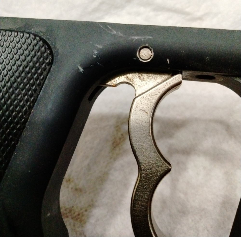 Benchmark Double Trigger Automag Frame Grips Assembly Paintball