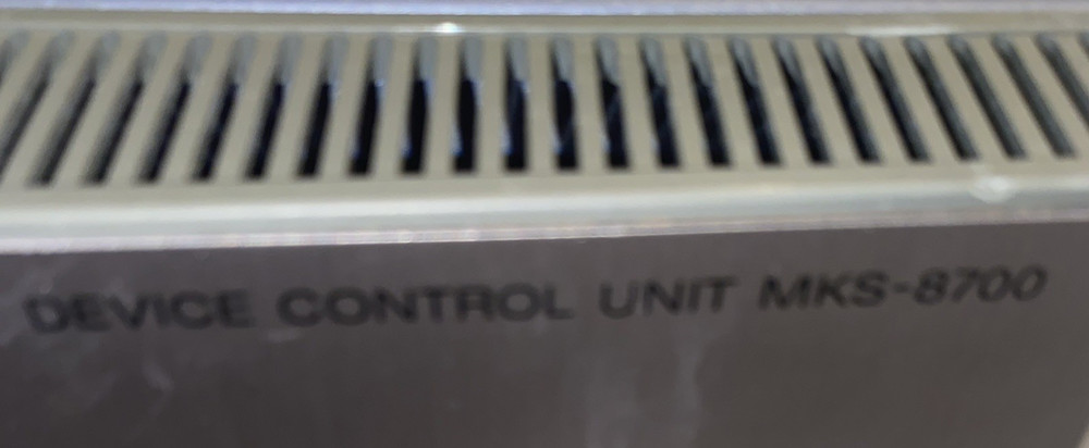 Sony MKS-8700 Device System Control Unit Processor Gray