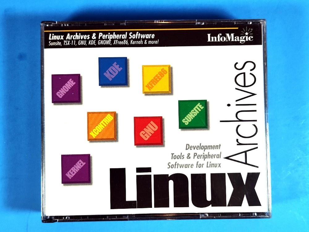 InfoMagic 6-CD Linux Archive Dec 1999 Tools & Software PC CD-ROM