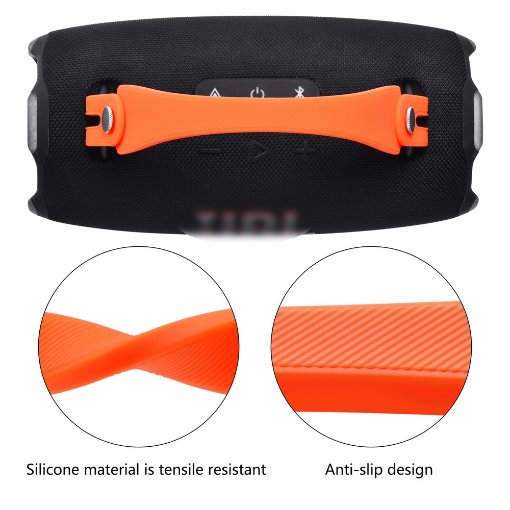 For JBL Xtreme 4/3/2 Wireless Bluetooth Audio Universal Silicone Carrying Strap
