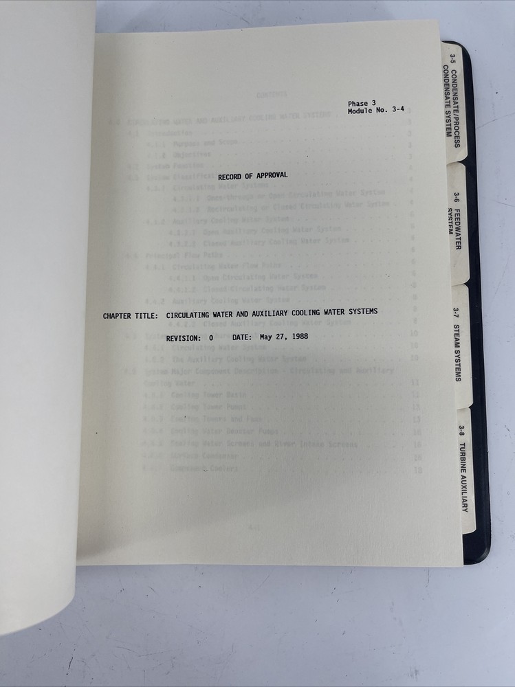 Wheelabrator Environmental Systems INC Phase 3 Volume 1 Training Modules