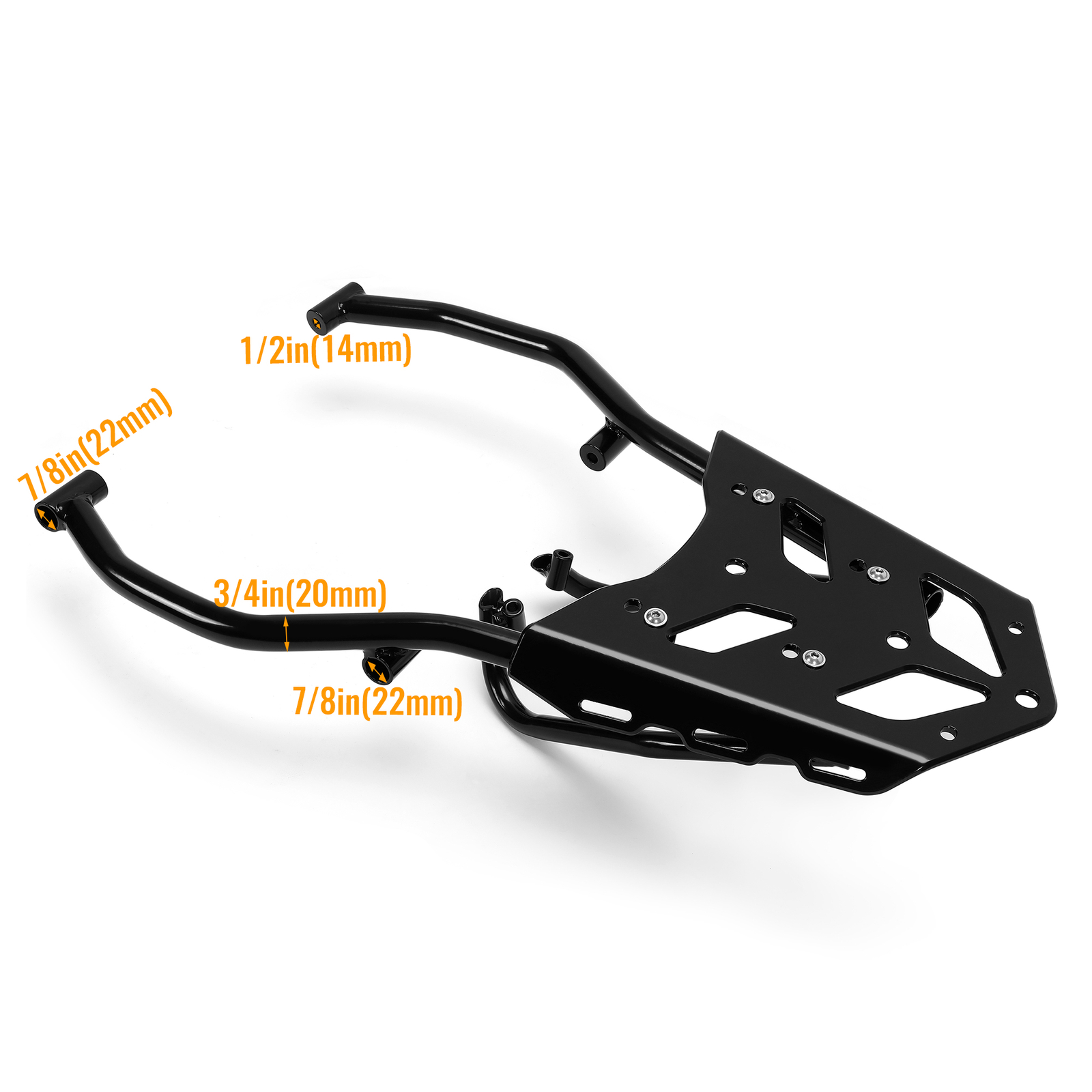 For Yamaha Tenere 700 XTZ07 Top Case Rear Luggage Rack Carrier Mount 2019-2023