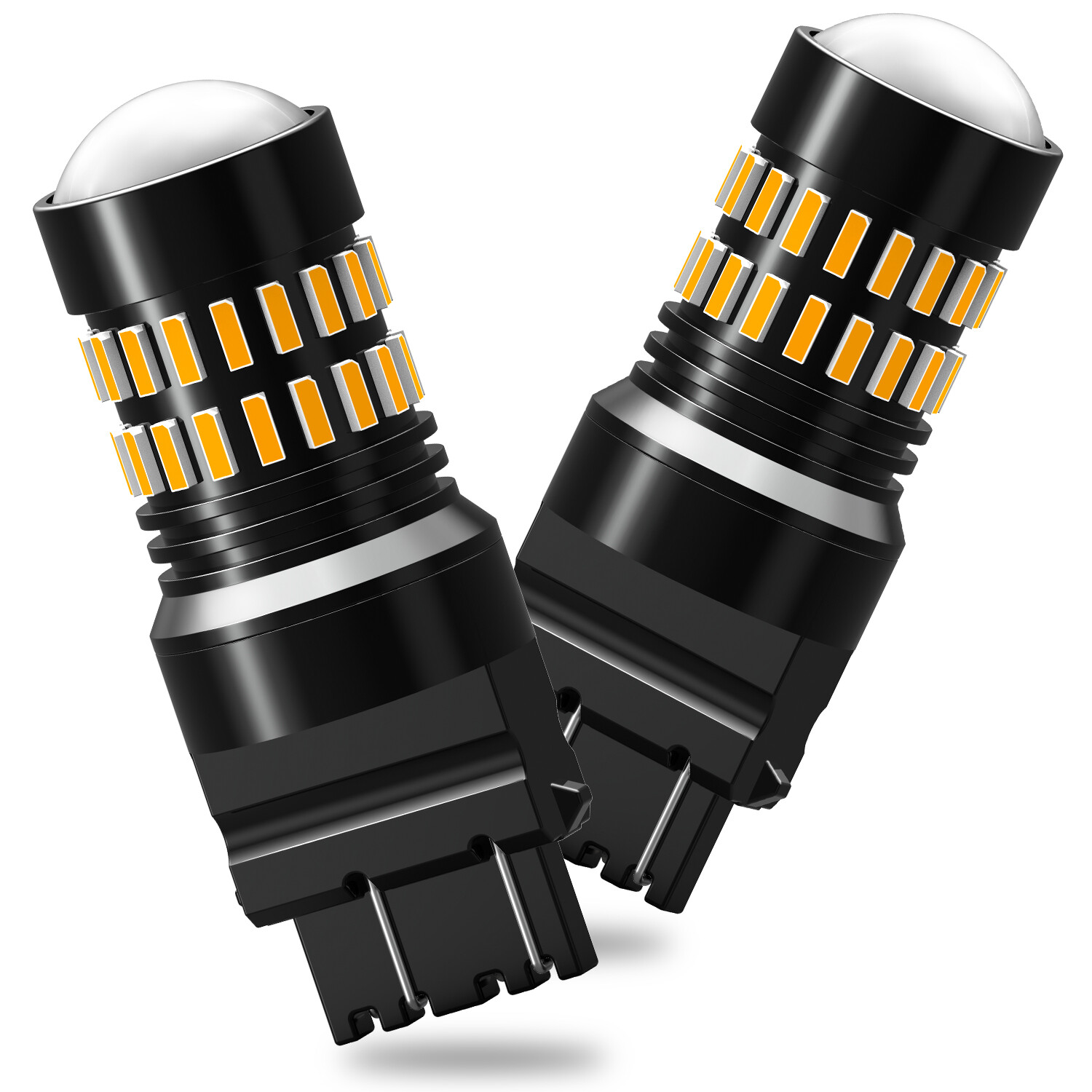 AUXITO 4157 3156 3157 LED Turn Signal Light Bulbs CANBUS Anti Hyper Flash Amber