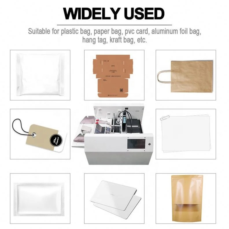 Mylar Bag Labeling Machine Flat Surface Pouch Applicator With Paging Machine