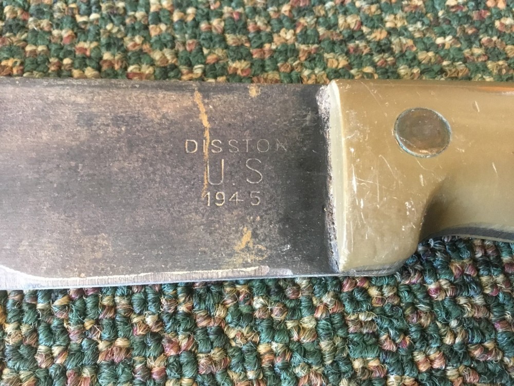 1945 DISSTON  US ARMY MACHETE
