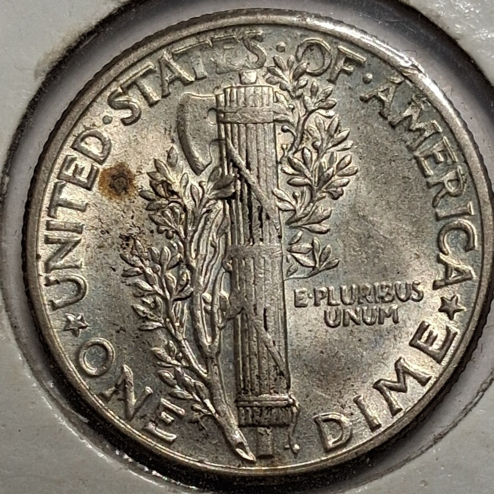 1945 Mercury Dime