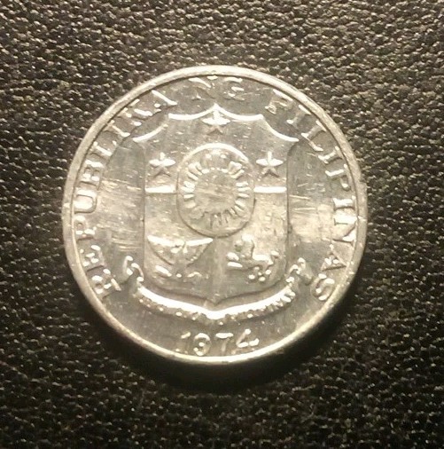 1974 Philippines One Sentimo Coin