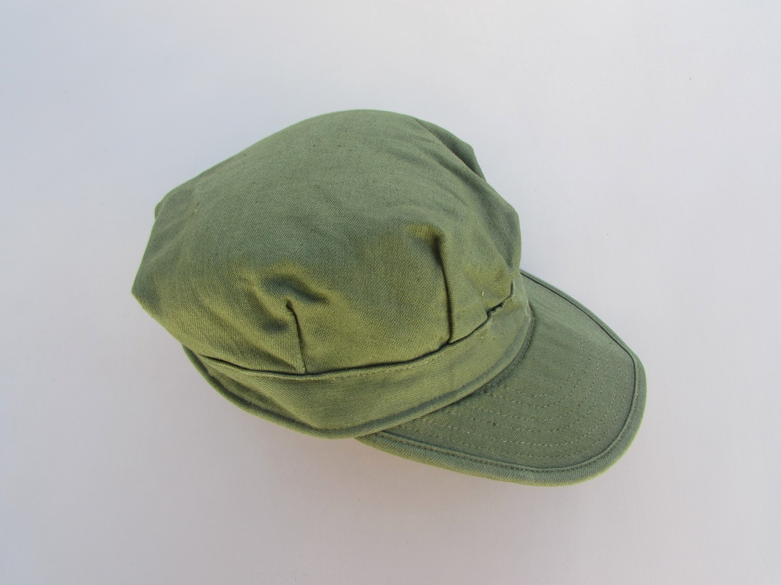 ORIGINAL VIETNAM 1957 MAAG SPECIAL FORCES M1952 OG-107 UTILITY UNIFORM CAP LAOS