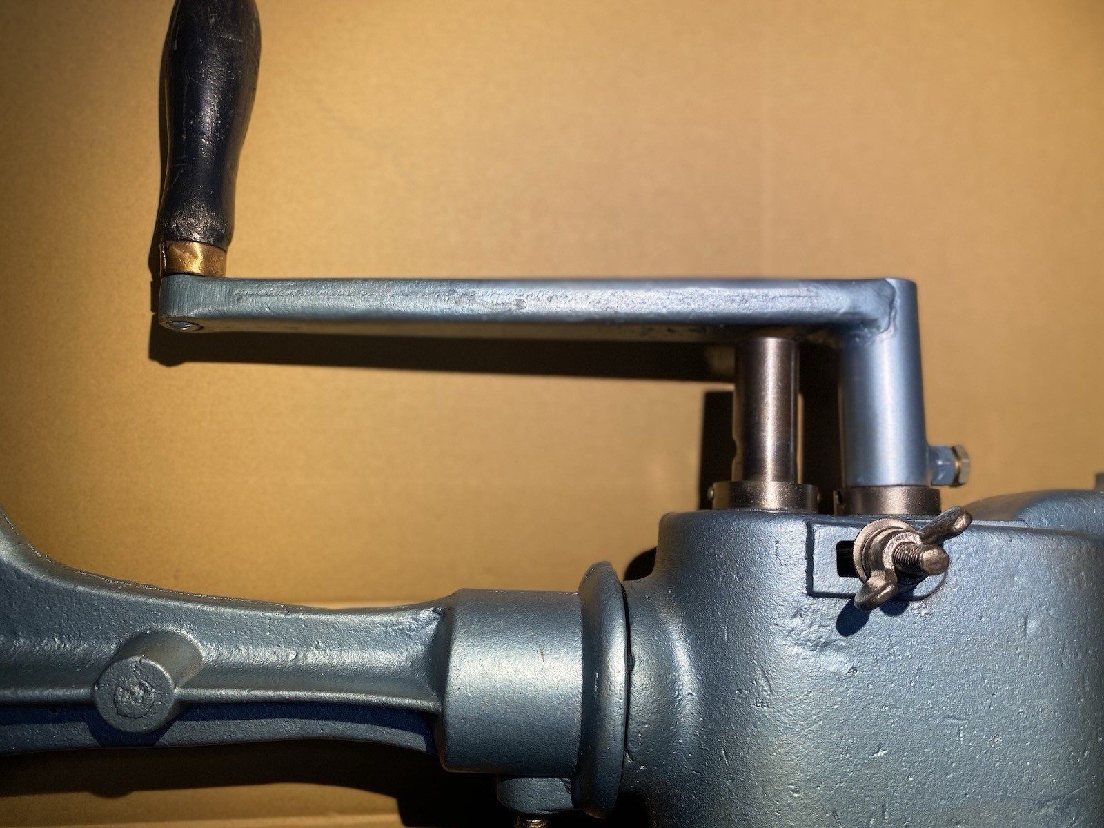 Vintage Niagara Hand Crank Beading & Crimping Rotary Machine Roper Whitney