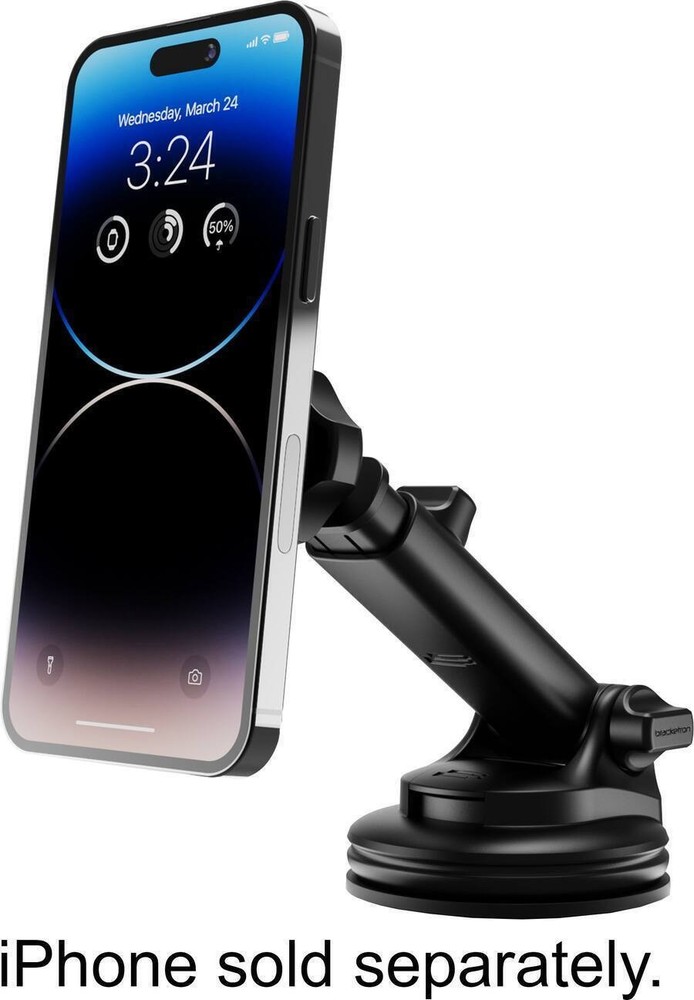 Bracketron - MagAlign Pro Car Mount for iPhone Magsafe - Black