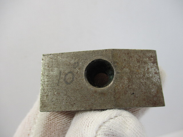 (3) Steel Angle Blocks, Plates, Toolmaker Made, 7° & 10° Degree, Different, VGC