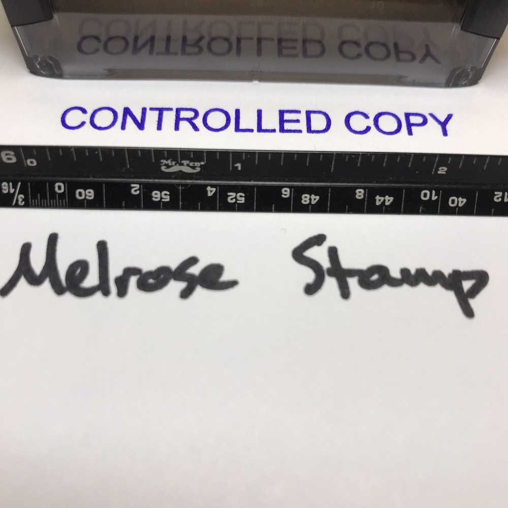 Controlled Copy Self Inking Stamp Purple Ink Ideal 4913