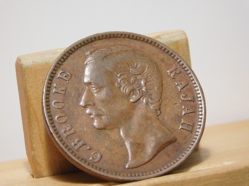 1870 Sarawak one cent