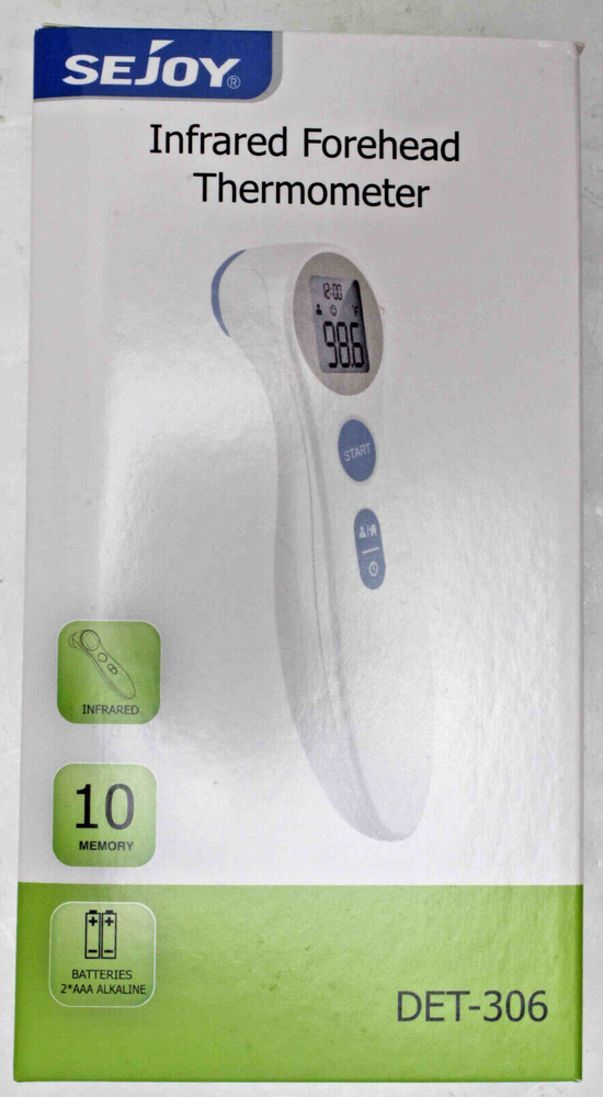 Sejoy Infrared Forehead Thermometer DET-306 #8o7