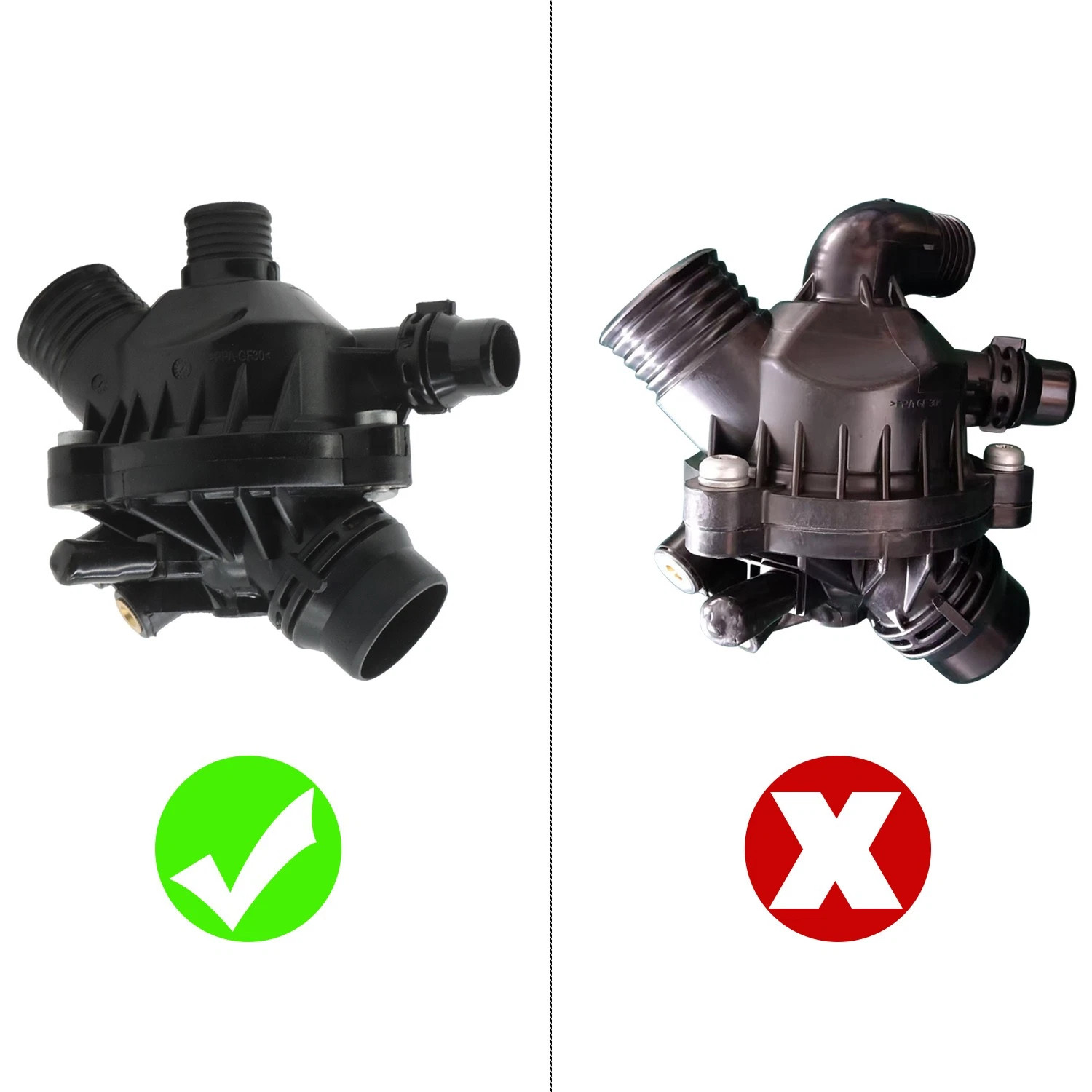 Electric Water Pump W/ Thermostat For BMW 335i 535i 640i 740i X5 X6 11517632426