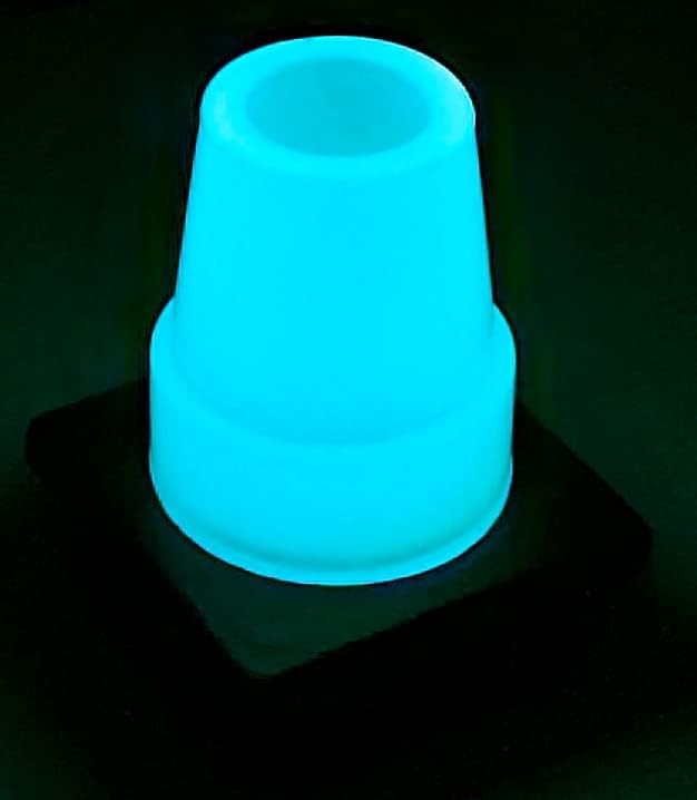 Glow in The Dark Cane Rubber Tips