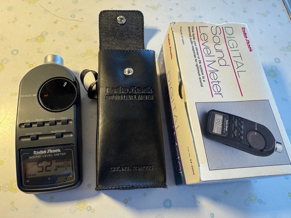 Radio Shack Digital Sound Level Meter 33-2055