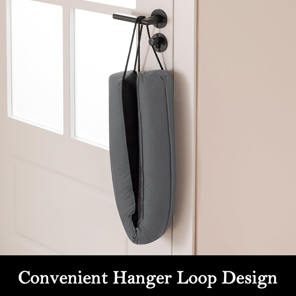 Washable Door Draft Stopper - Blocks Hot & Cold Air Efficiently