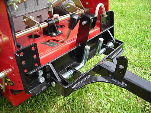 MS2006N One 1 Wheel Sulky for Walk Behind Mower Quick Release Scratch and Dent