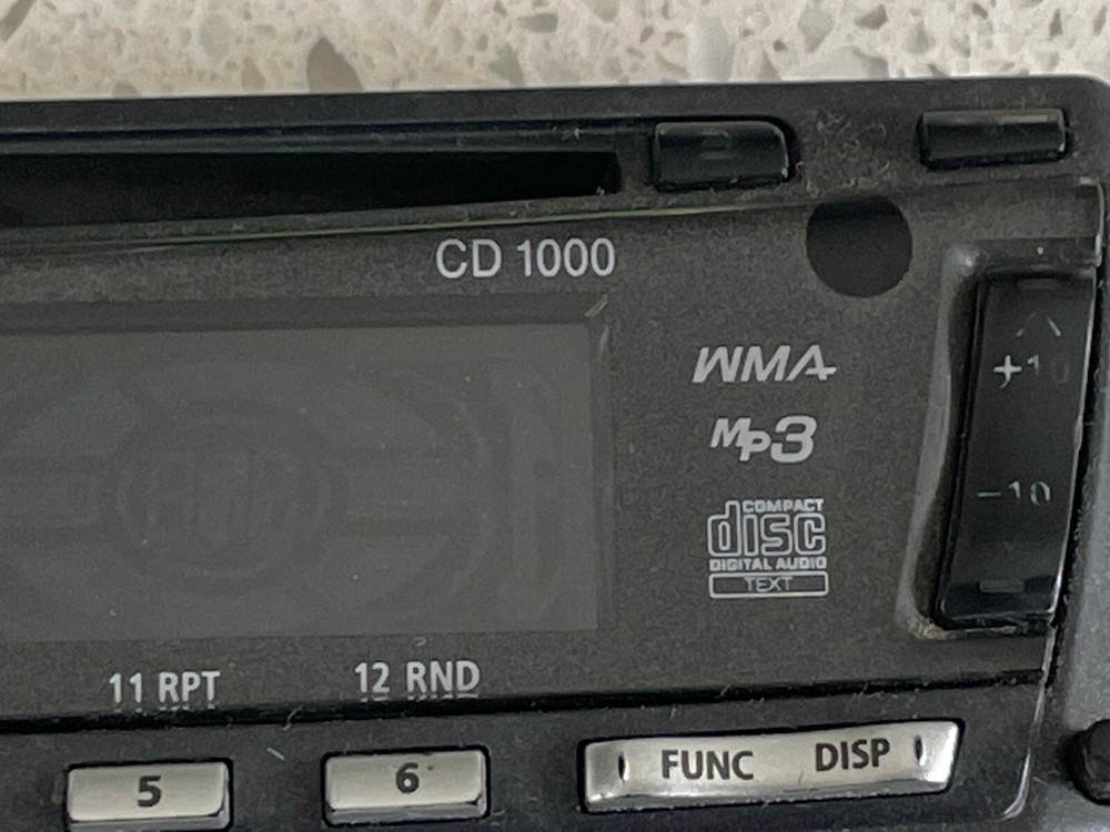 ECLIPSE CD1000 CAR STEREO FACEPLATE ONLY ECLIPSE CD1000 FACEPLATE OEM🟠