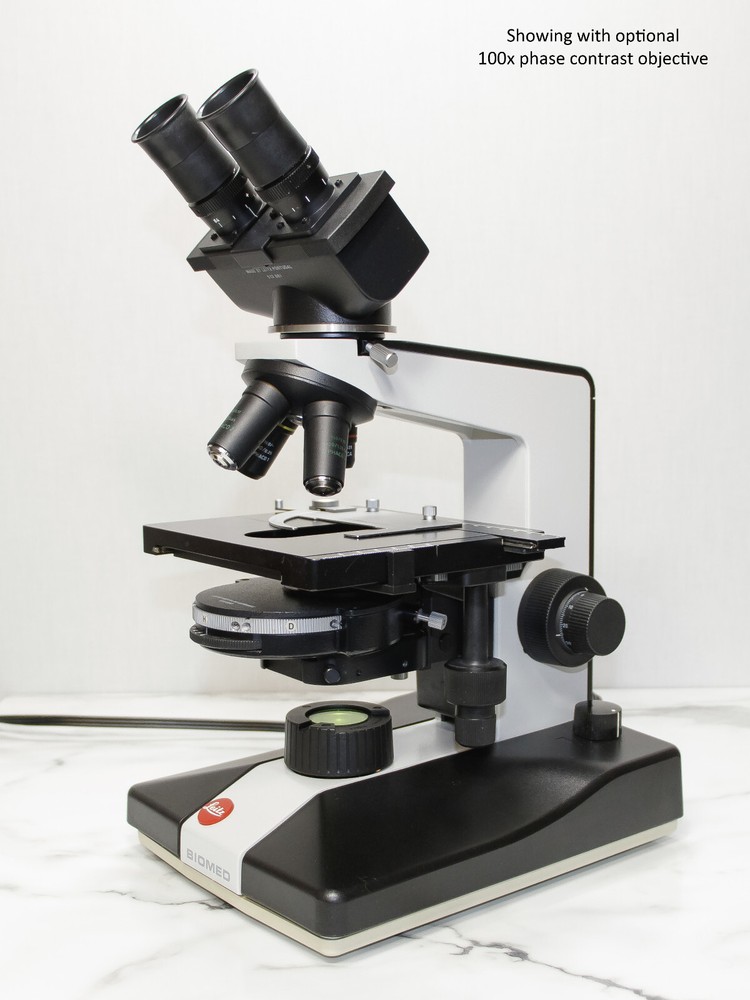 Cleaned & Lubed Biomed Phase Contrast Darkfield  Microscope