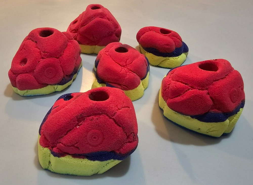 CUSTOM Rock Climbing Hold set Made to Order, Shellbacks 100% Unique Pour Set