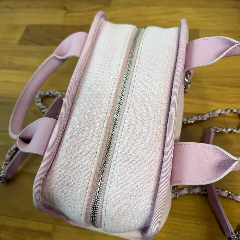 Chanel Bowling Dover Bag, Pink, Authentic