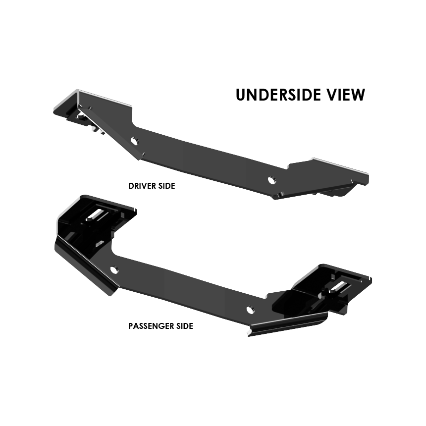 PullRite 2724 Bolt-On Fifth Wheel Hitch Mount Kit