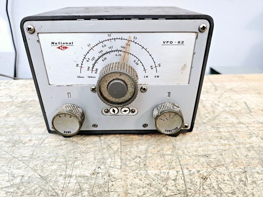 National VFO-62 Variable Frequency Oscillator 6 & 2 meter C MY OTHER HAM RADIO