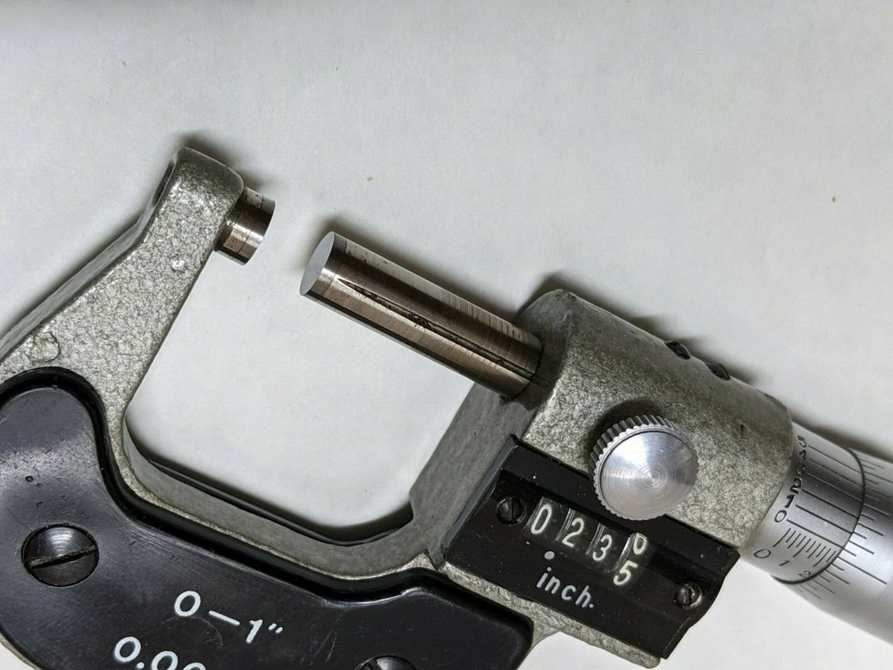 ACCUPRO Micrometer 0-1" Range 0.0001" Graduation E231 (USED).