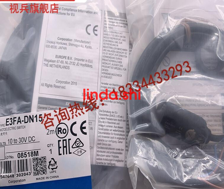 1PC NEW Omron E3FA-DN15 One year warranty