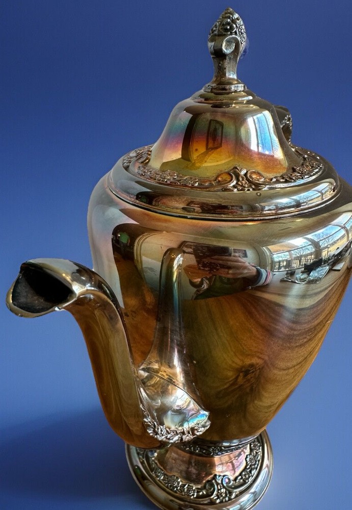 Vintage Rogers & Bro. Silver Plated Teapot