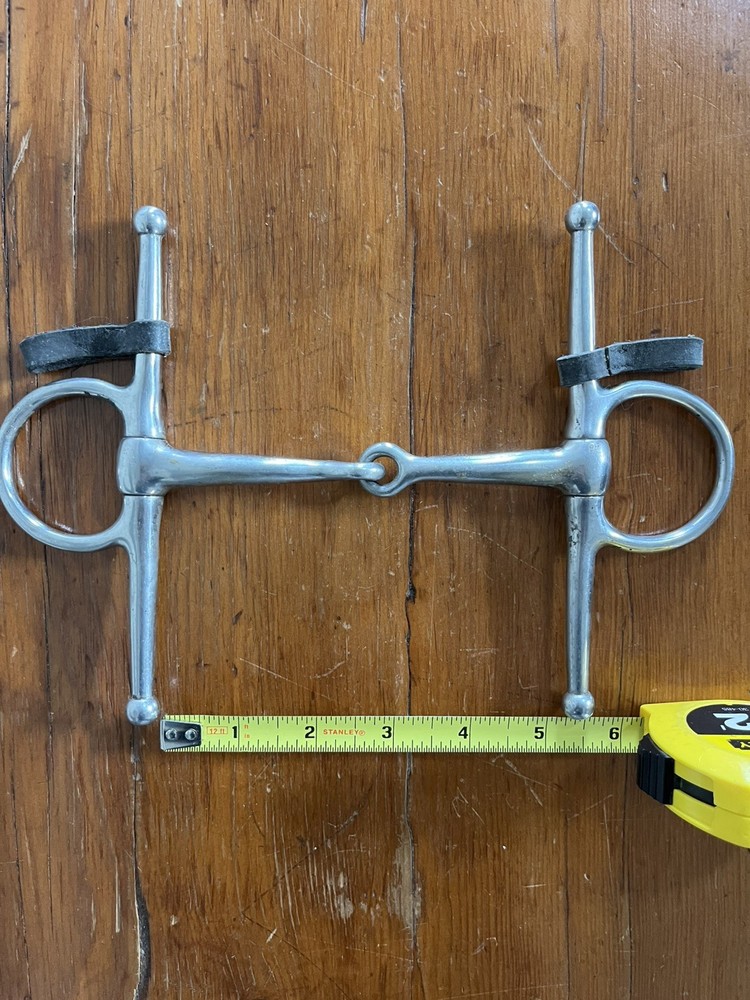 Full Cheek Snaffle Horse Bit 5”