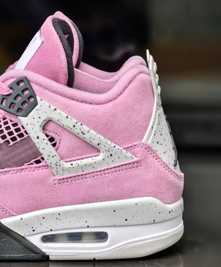 Jordan 4 "Orchid" Retro Basketball sneakers pink Shoes for Unisex Size