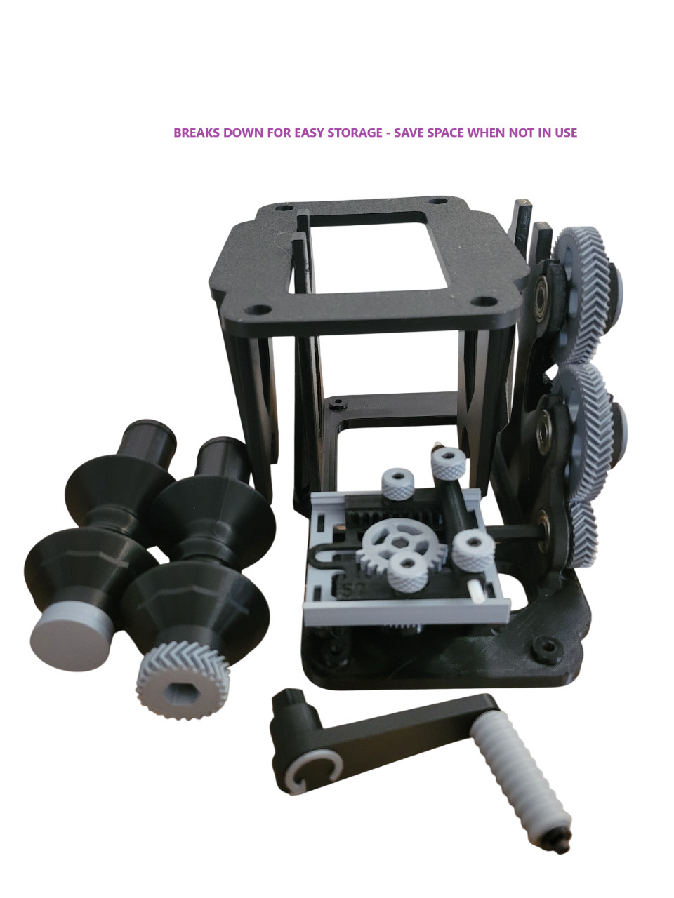 UPGRADED Universal 3D Filament Re-spooler/Transfer - Pre-assembled - Bambu Lab