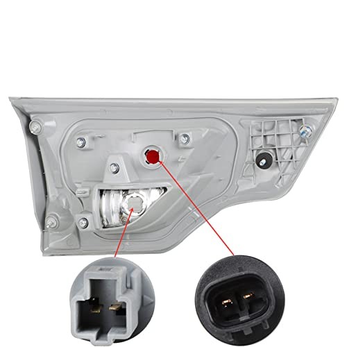 Inner Rear Right Tail Light Assembly Replacement for Highlander 2014-2016