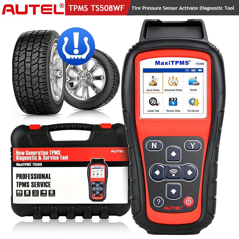 Autel MaxiTPMS TS508WF TPMS Relearn Tool TPMS Sensors Activate/Reset/Programming