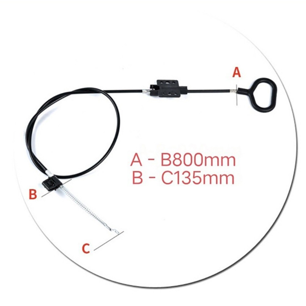Recliner Pull Cable Replacement 44 5 Inches with D Ring Handle for Smooth Use