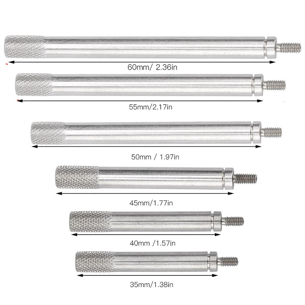 2.5mm Thread Dial Indicator Extension Rod 5mm Diameter Dial Extension Stem