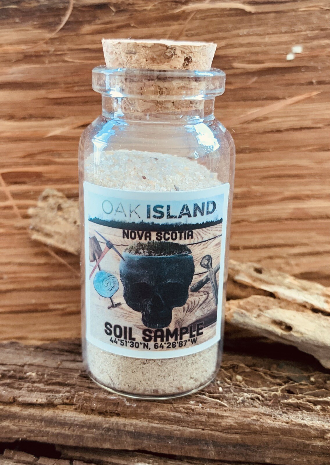 Oak Island Nova Scotia Sand Sample Mohone Bay