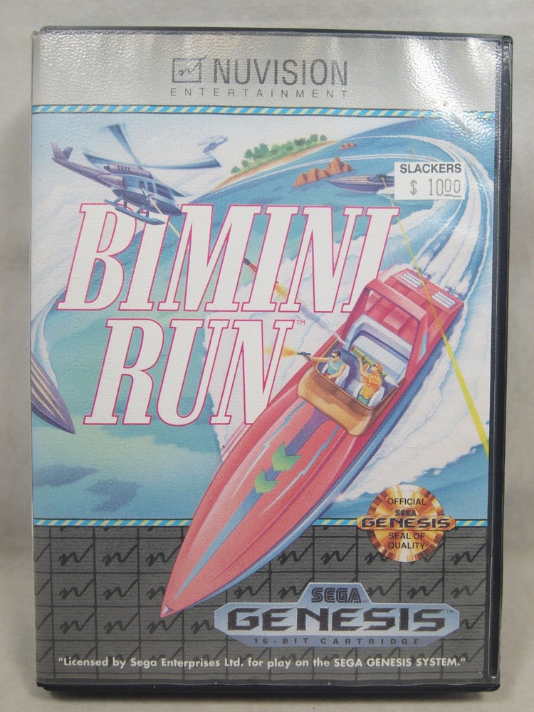 Bimini Run Case (SEGA Genesis) Authentic BOX ONLY