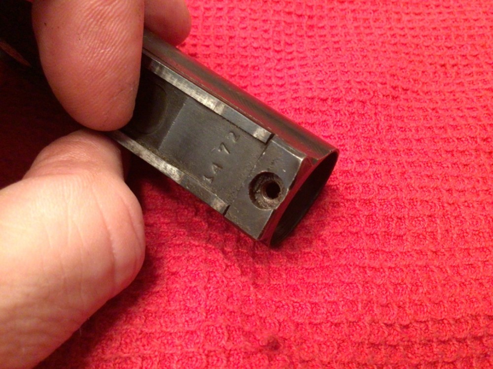 WW2 German K98 Mauser Complete Rear Sight Base Sight Ramp Spring