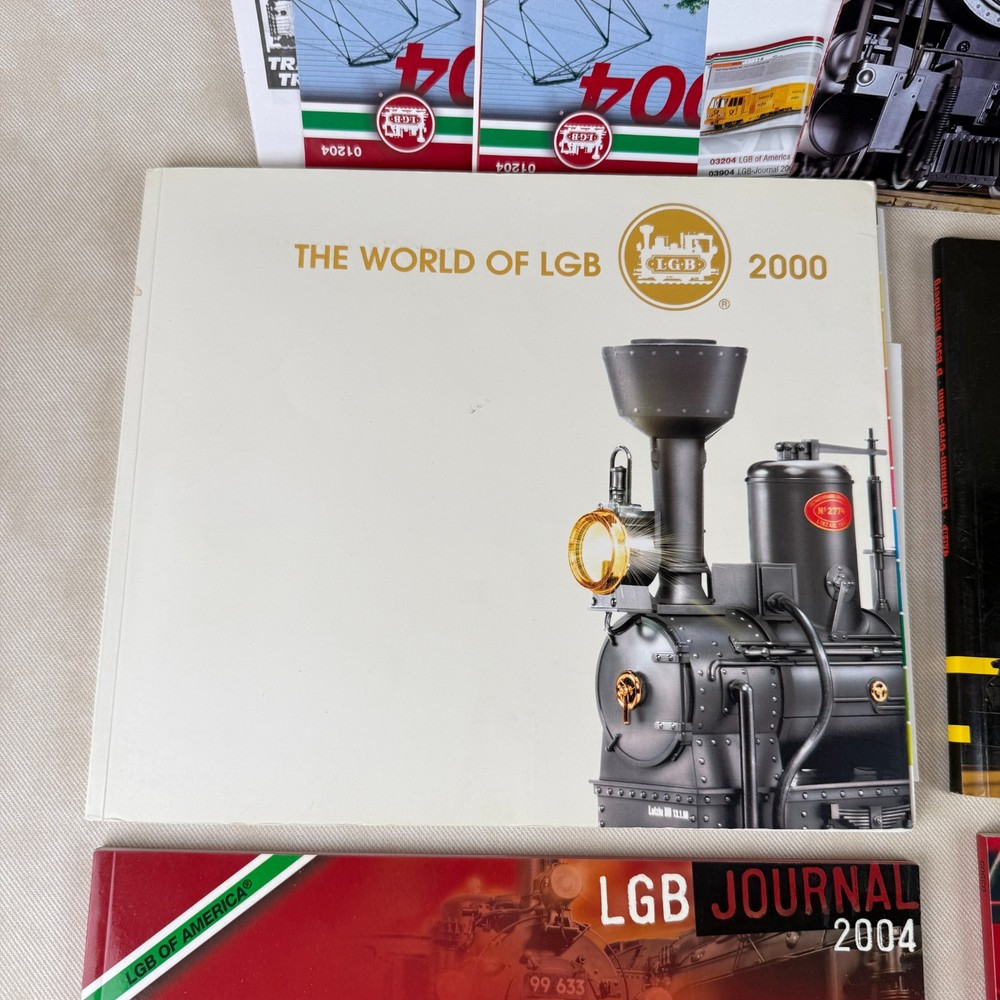 LGB Lehmann Model Trains Assorted Catalogs / Leaflets 1981, 2000, 2004, 2005